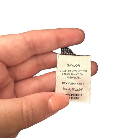 SAYLOR Claudette Wrap Midi Dress NWOT‎ Sz Medium - Picture 6 of 6